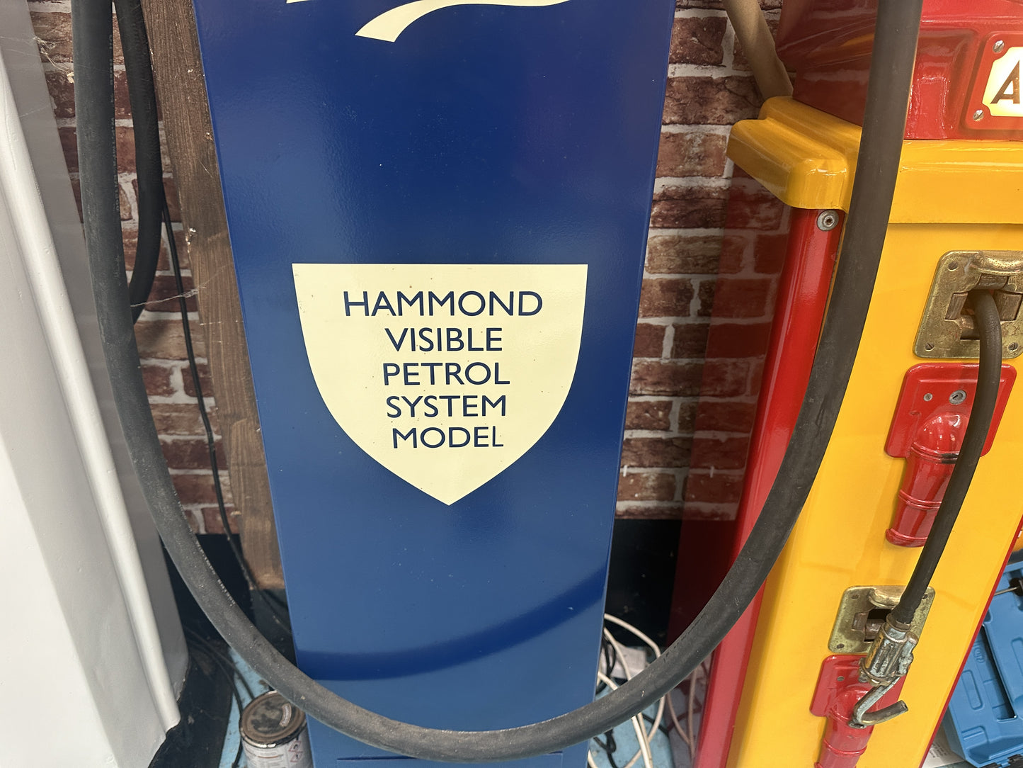 PRATTS HAMMOND VISIBLE PETROL PUMP  #7731 image 7