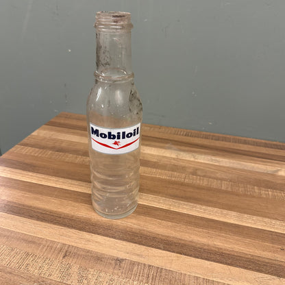 MOBILOIL OIL BOTTLE  #08581 image 0