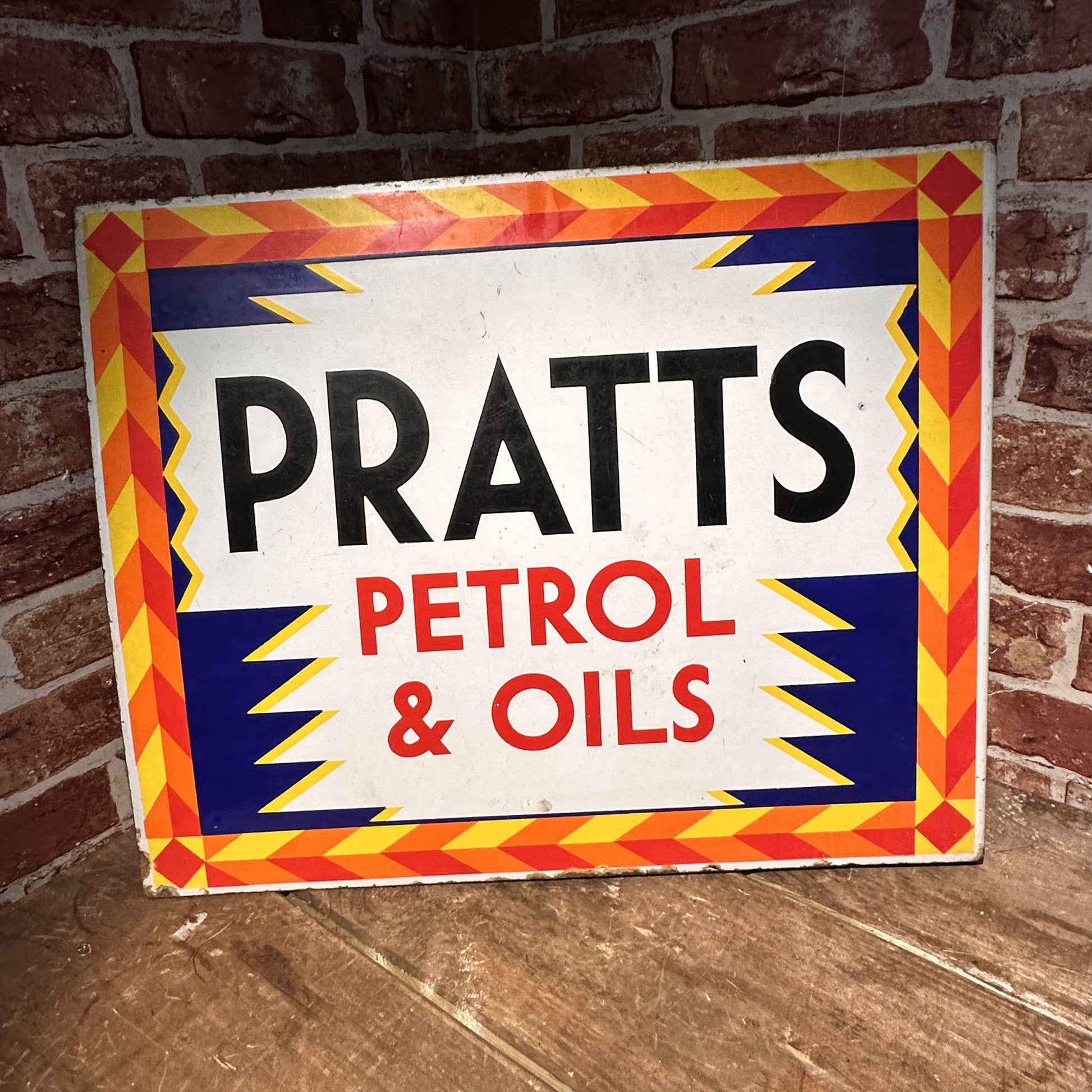PRATTS SIGN #6167 image 1