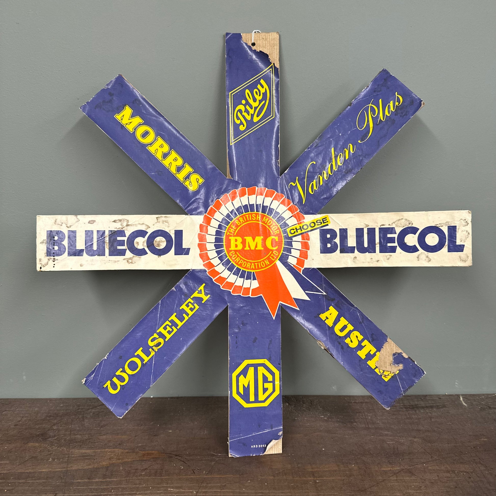BLUECOL CARDBOARD SIGN #08668 image 0