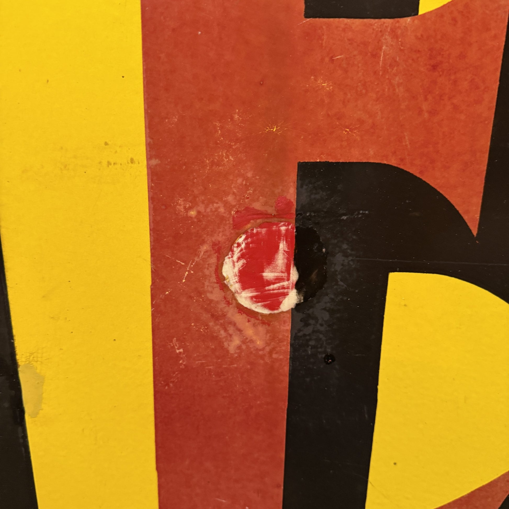 SHELL ENAMEL SIGN   #08475 image 3