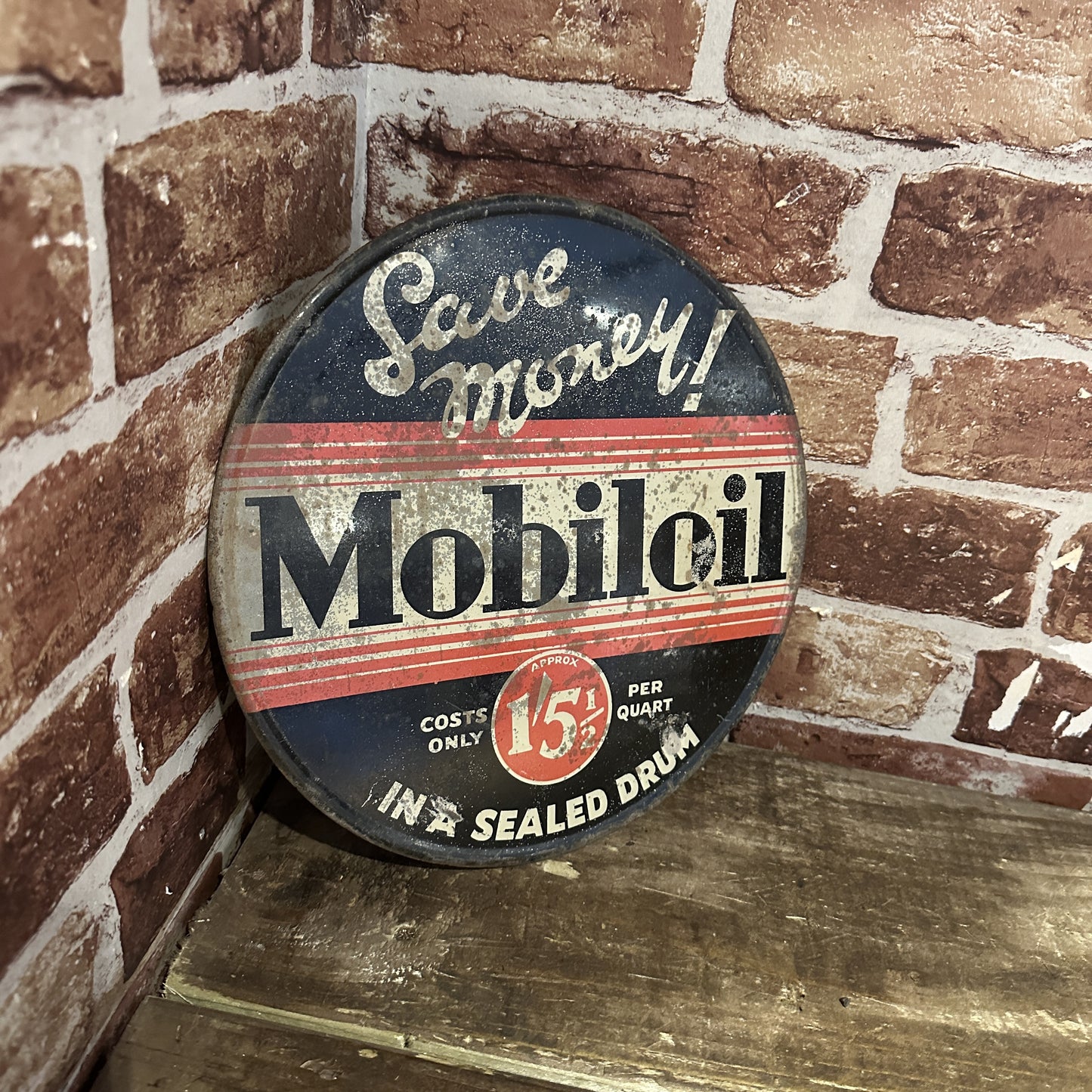 MOBILOIL SIGN #07753 image 0