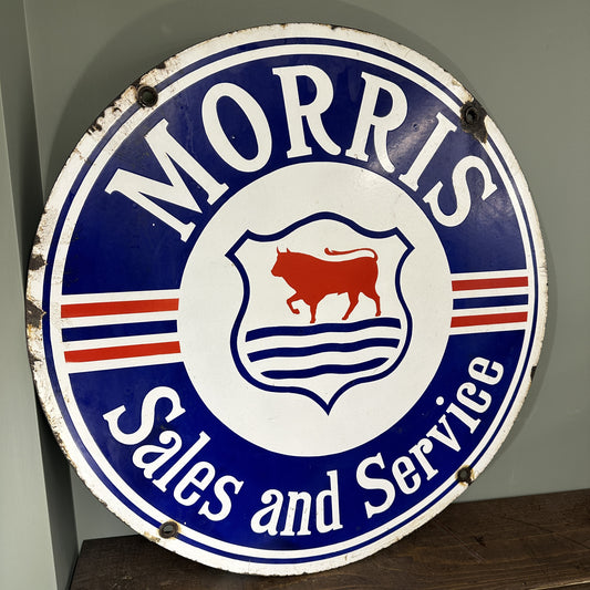 MORRIS SIGN #08120 image 1