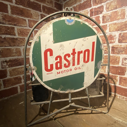 16 X PINT CASTROL OIL BOTTLES IN CRATE #5818 image 3