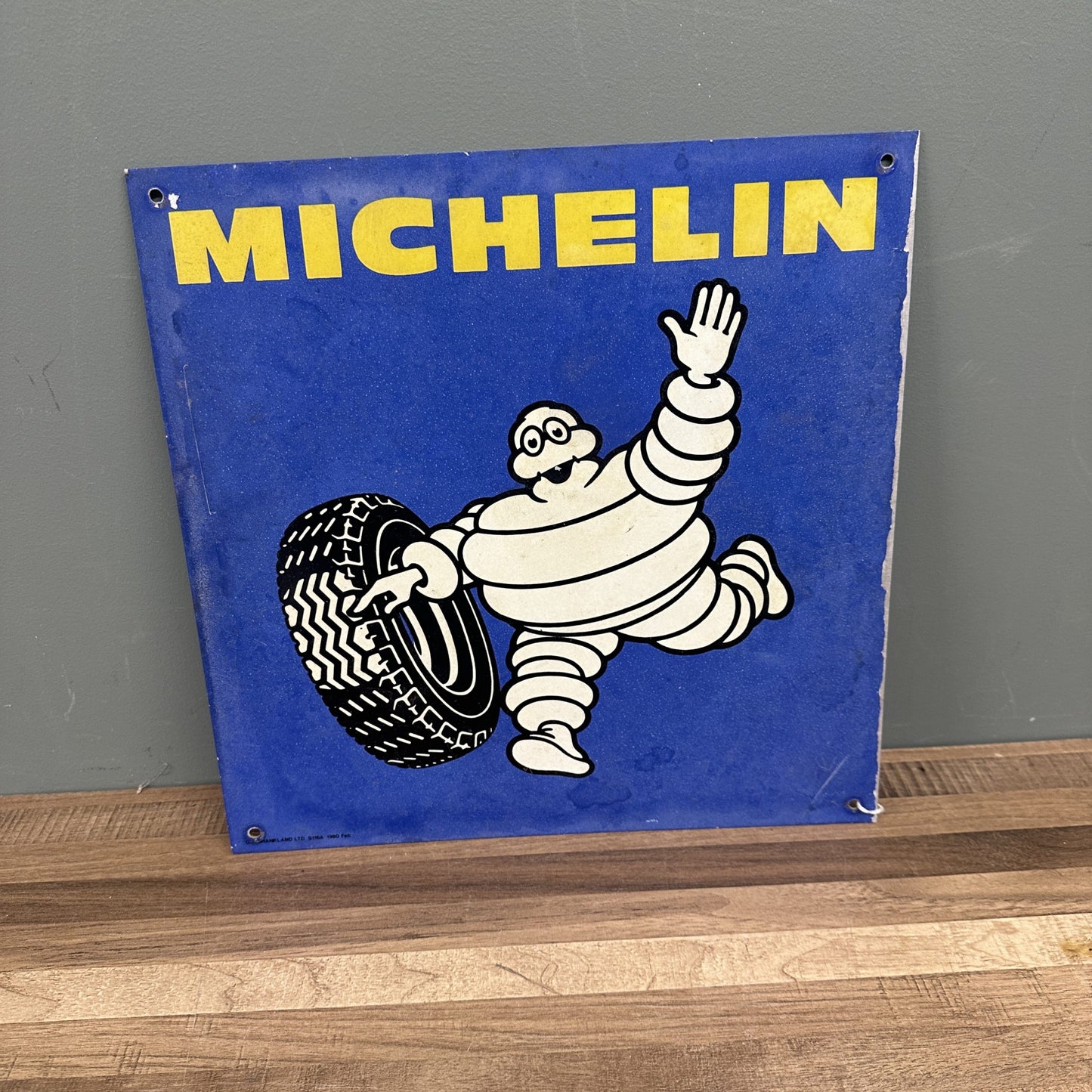 MICHELIN TIN SIGN #08381 image 0