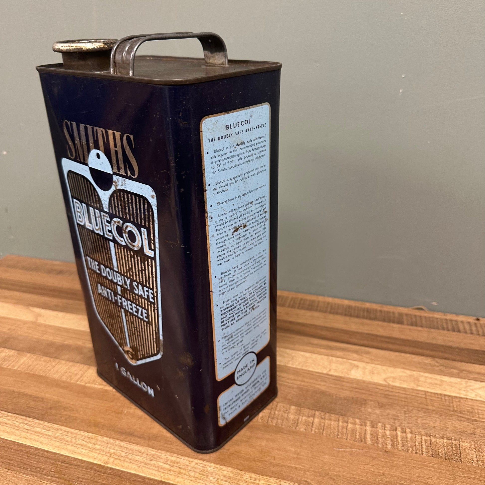 SMITHS BLUECOL OIL CAN  #08471 image 3