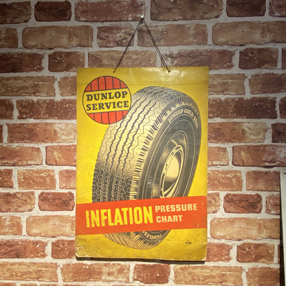 DUNLOP PAPER TYRE CHART #5999 image 0