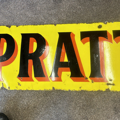 PRATTS ENAMEL SIGN #08425 image 2