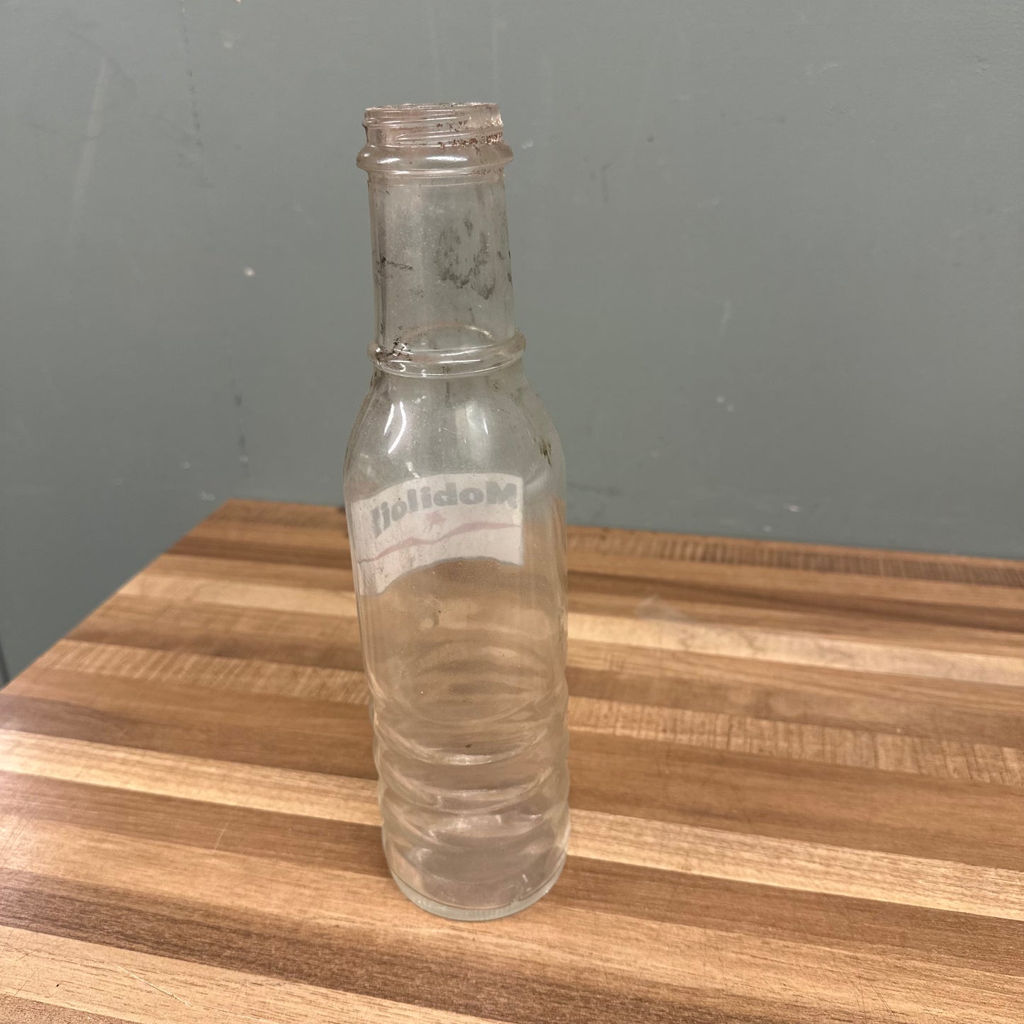 MOBILOIL OIL BOTTLE  #08581 image 3