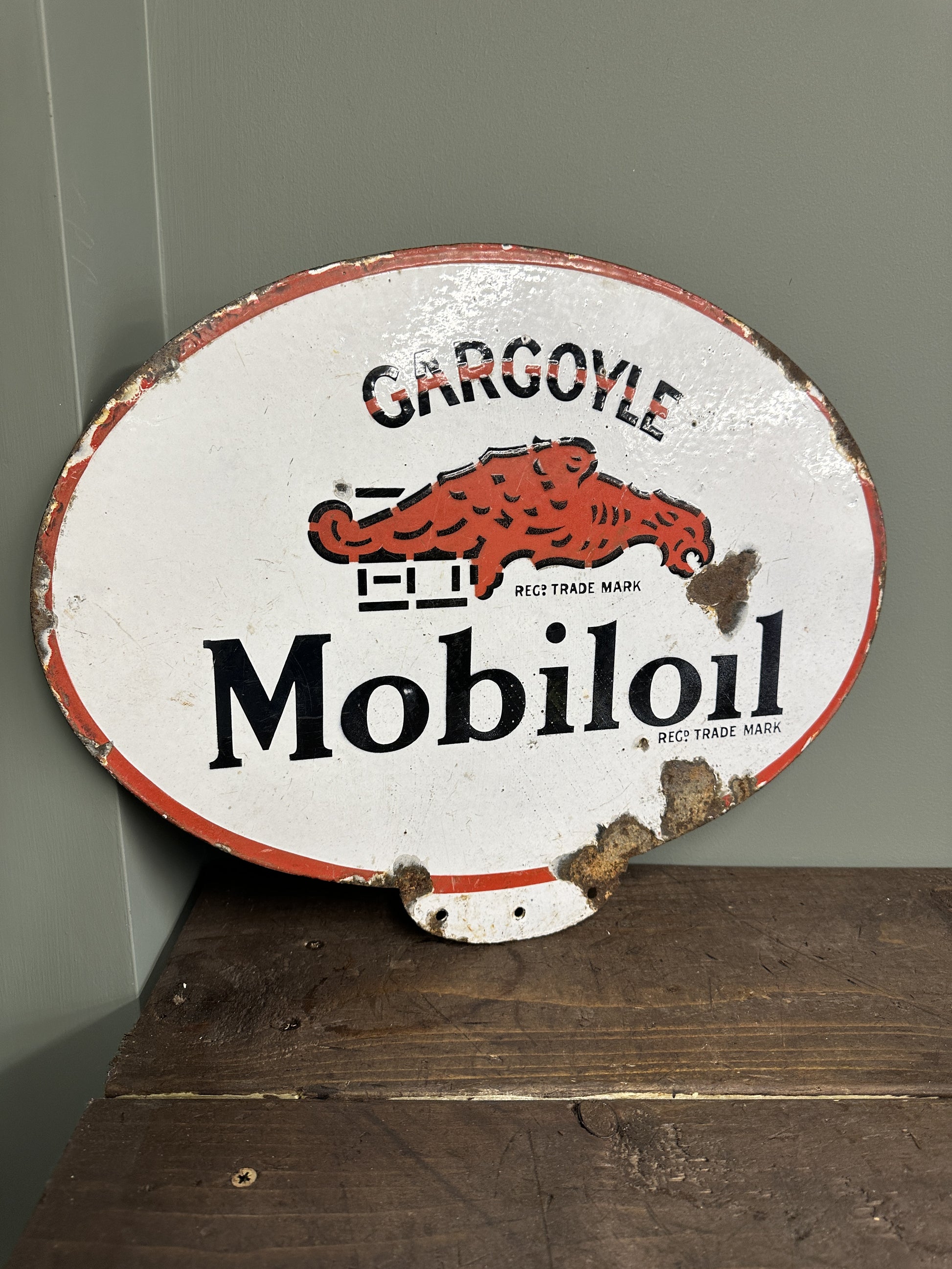 MOBILOIL SIGN #08166 image 3
