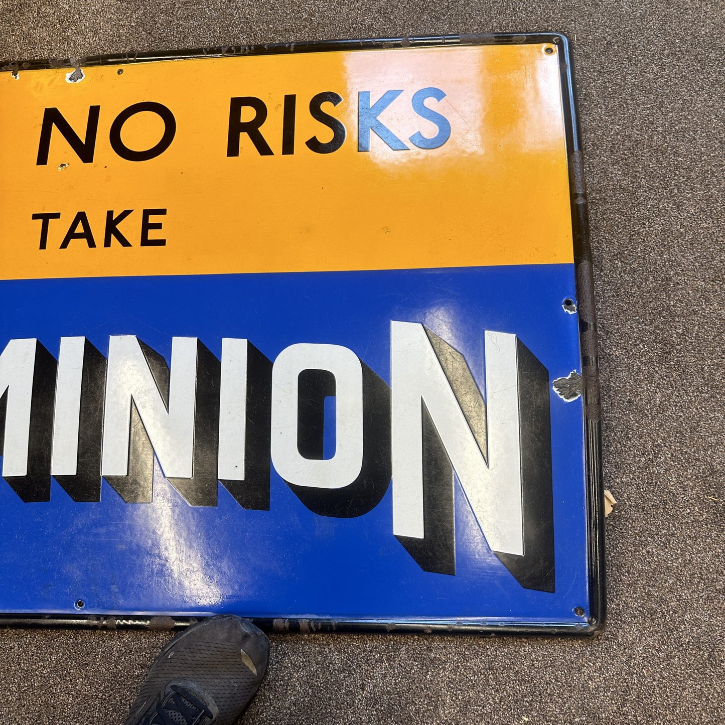 DOMONION ENAMEL SIGN #08424 image 3