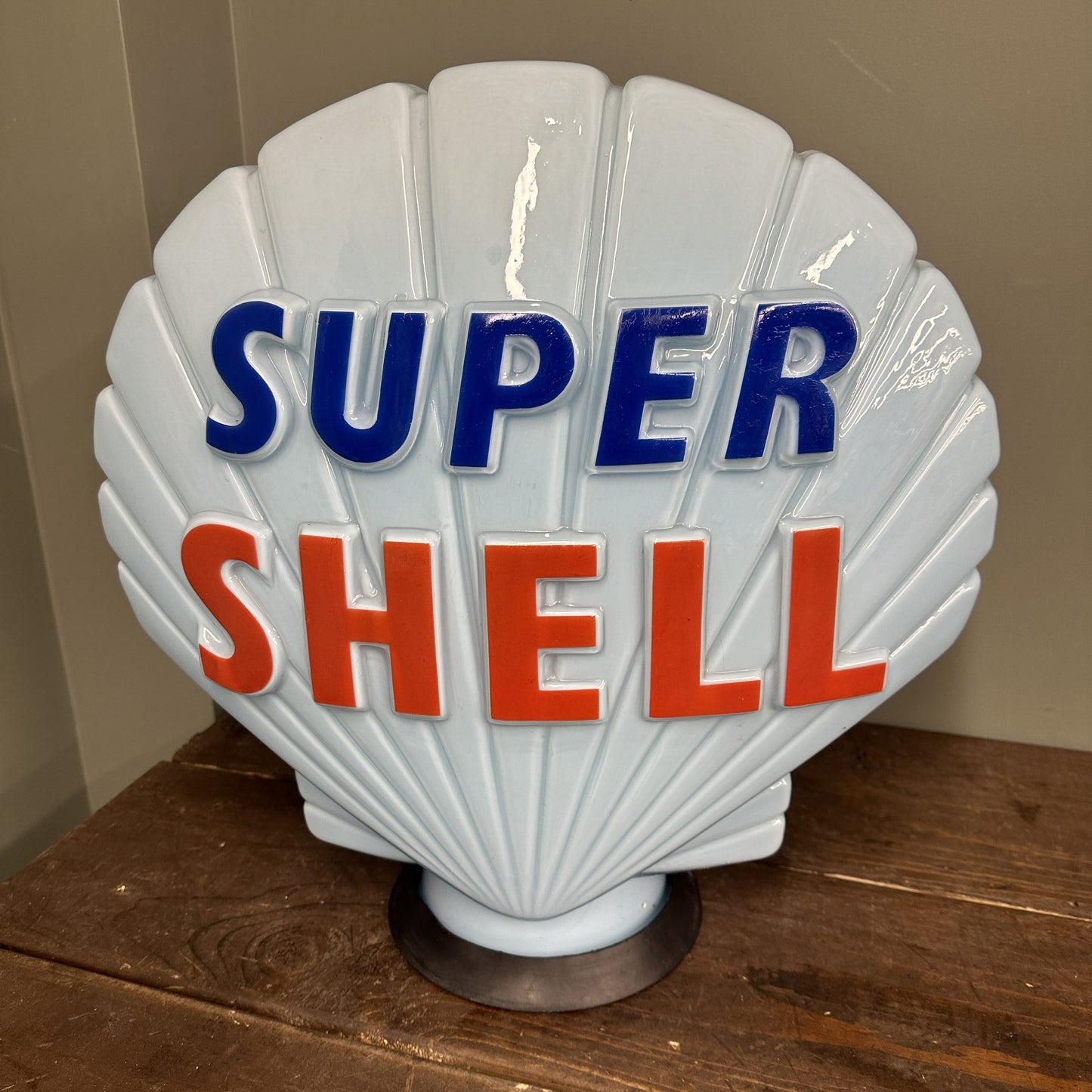 BLUE SHELL GLOBE  #08688 image 2