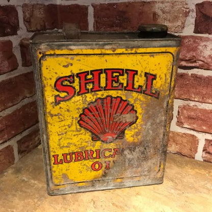 SHELL LUBRICATING OIL 1 GALLON   #1980 image 0