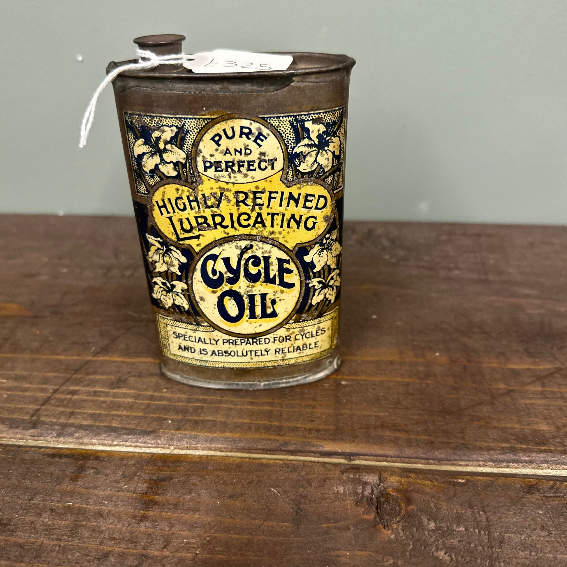 CYCLE OIL TIN #08650 image 0