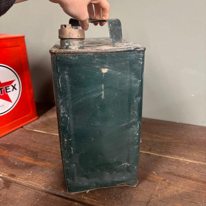SET OF THREE VINTAGE PETROL CANS #08636 image 12