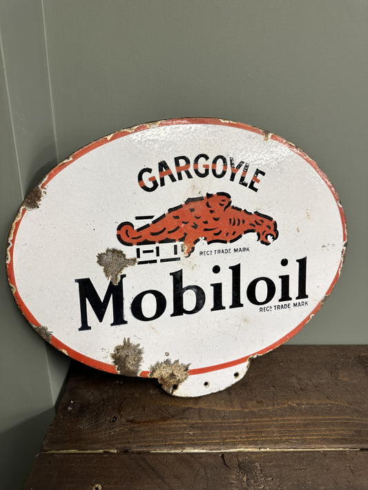 MOBILOIL SIGN #08166 image 0
