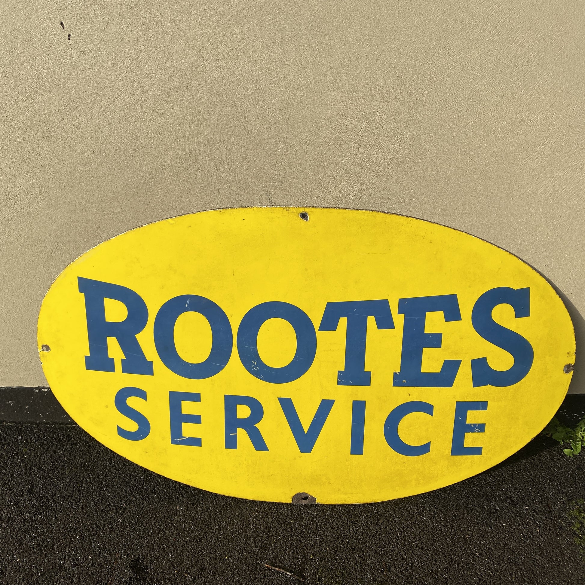 ROOTES SERVICE SIGN #6106 image 0