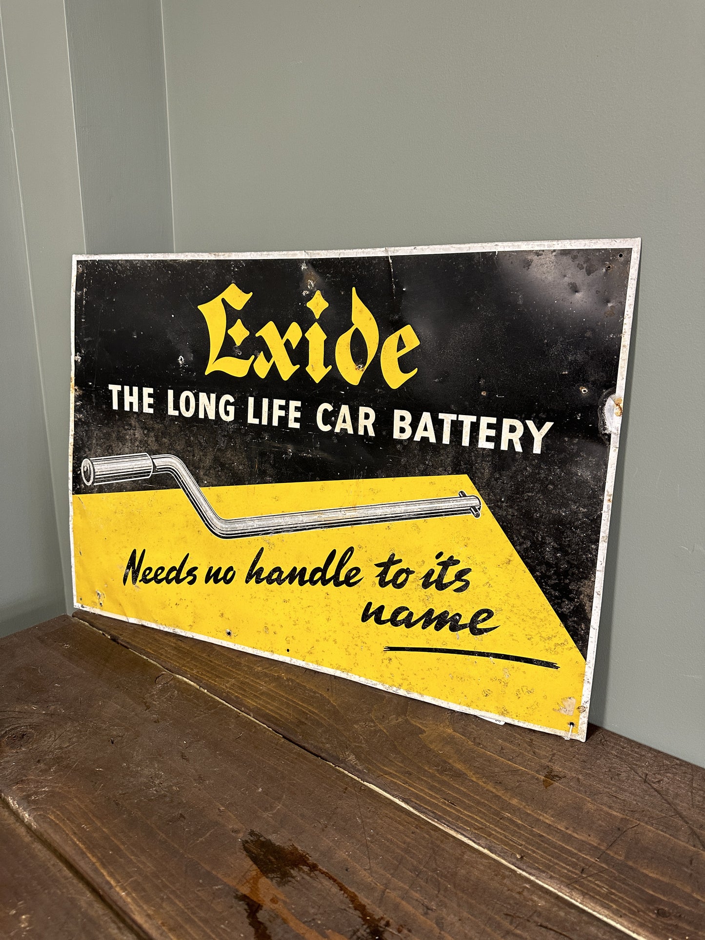 EXIDE SIGN #08165 image 0