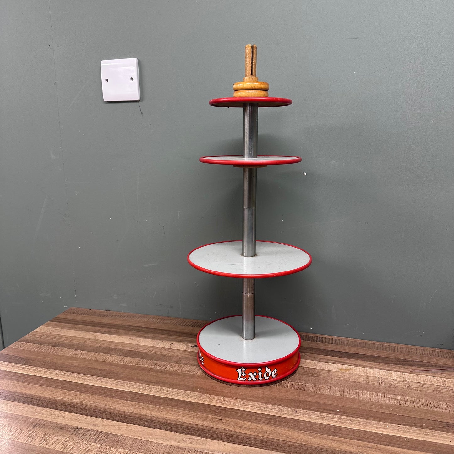 EXIDE GARAGE DISPLAY STAND #08694 image 0