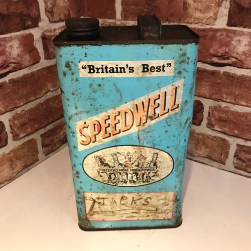 SPEEDWELL MOTOR OIL CAN #02911 image 0