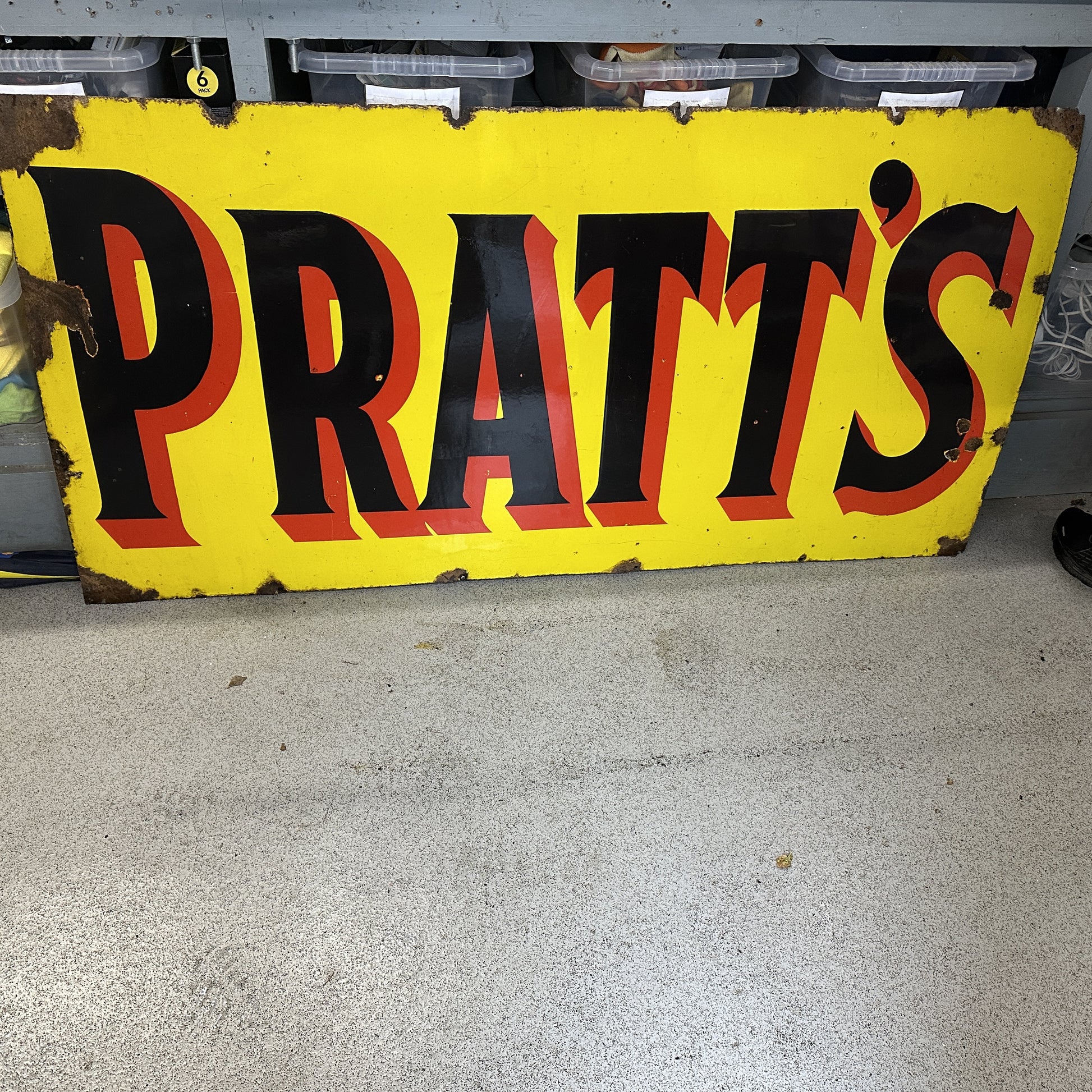 PRATTS SIGN #7591 image 0