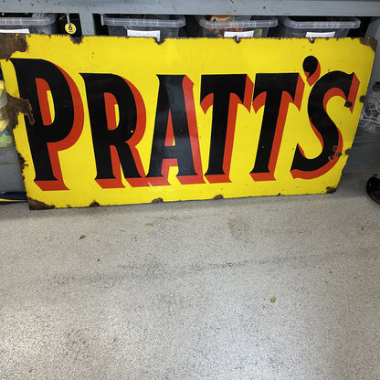 PRATTS SIGN #7591 image 0