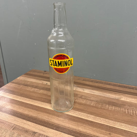 STAMINOL OIL BOTTLE  #08578 image 0