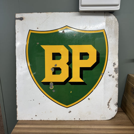 BP ENAMEL SIGN #08520 image 0