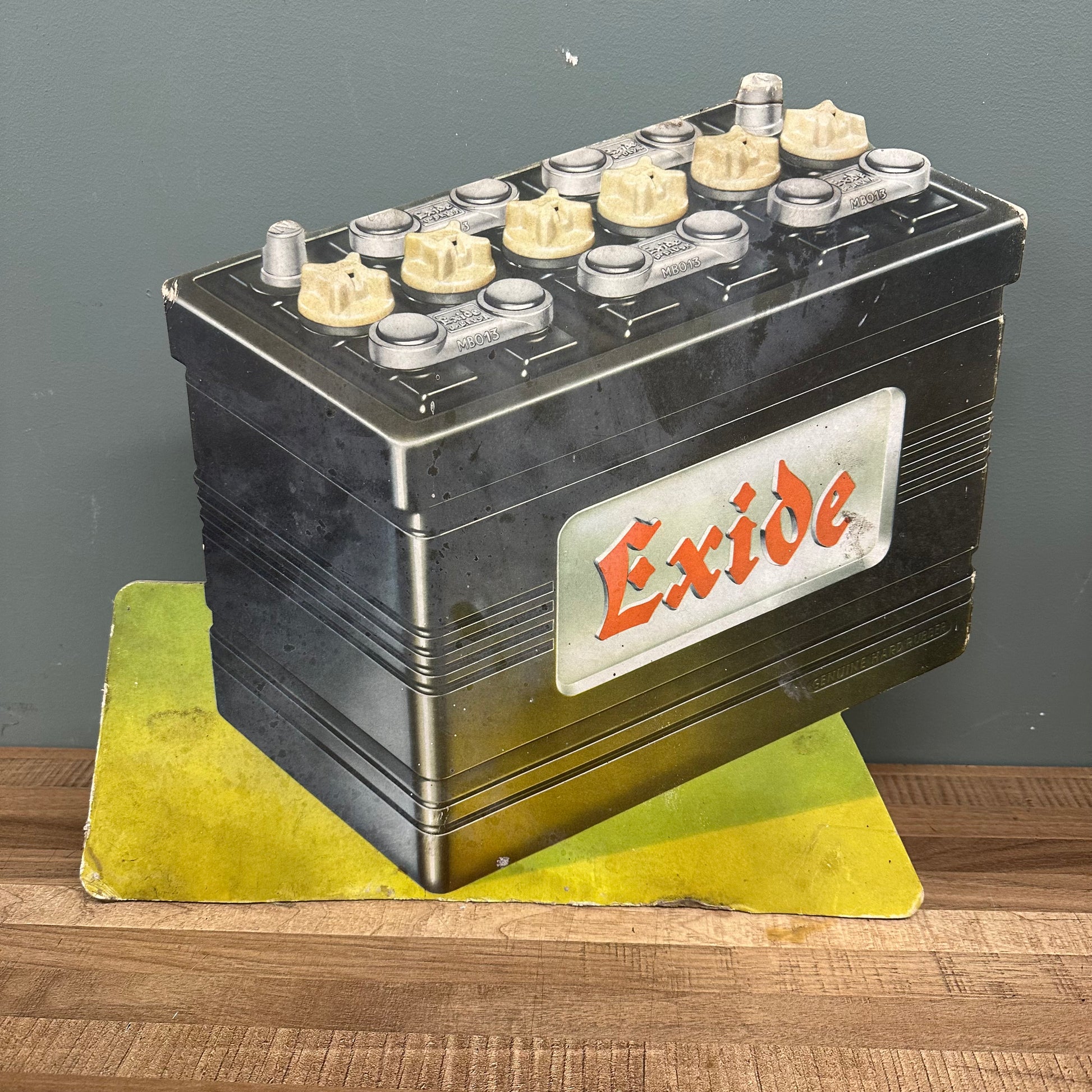 EXIDE HARDBOARD SIGN #08527 image 0