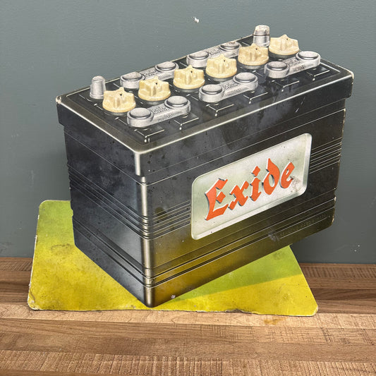 EXIDE HARDBOARD SIGN #08527 image 0