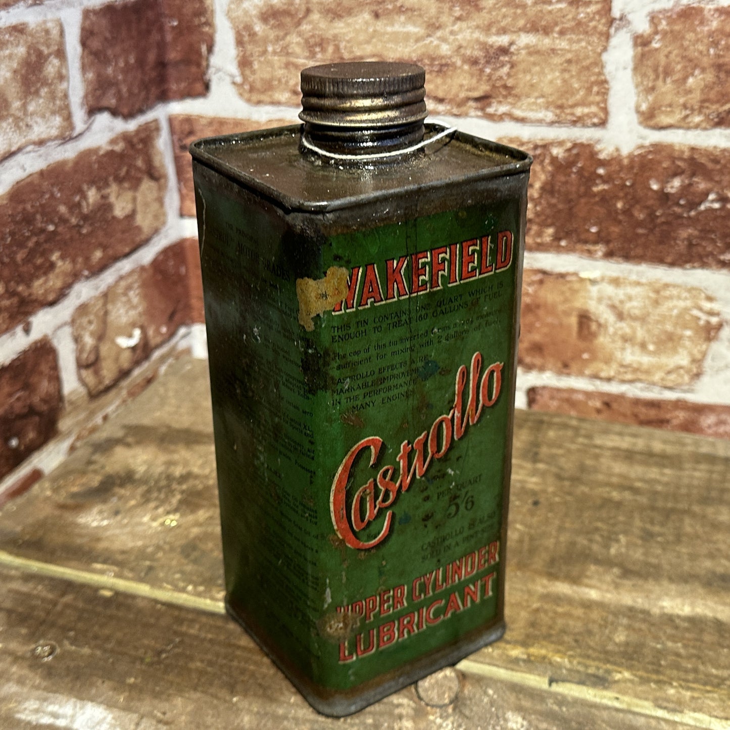 VINTAGE OIL CAN - CASTROLLO - #6283 image 0