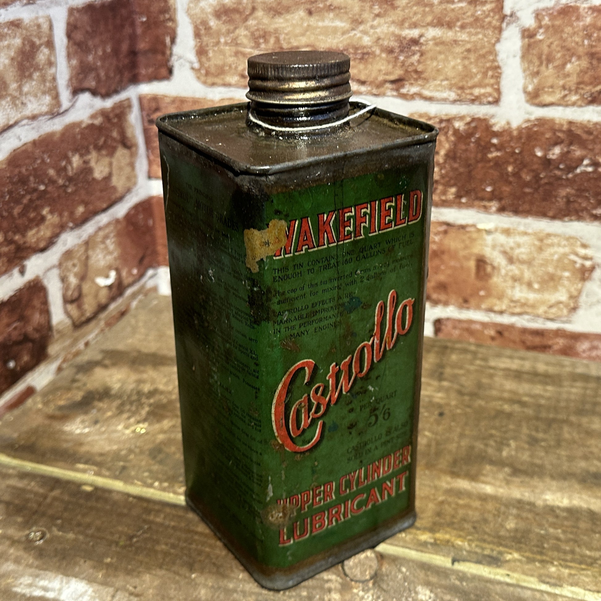 VINTAGE OIL CAN - CASTROLLO - #6283 image 0