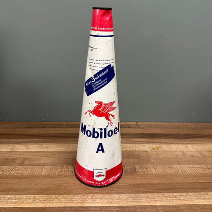 MOBILOEL "A" OIL CAN   #08466 image 3