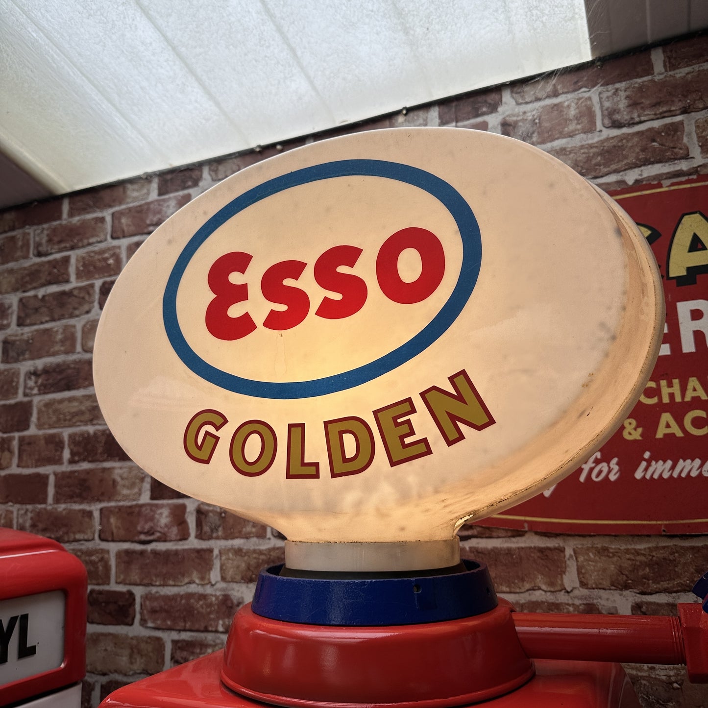 ESSO GOLDEN PETROL PUMP #08234 SN34 image 6