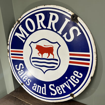 MORRIS SIGN #08120 image 0
