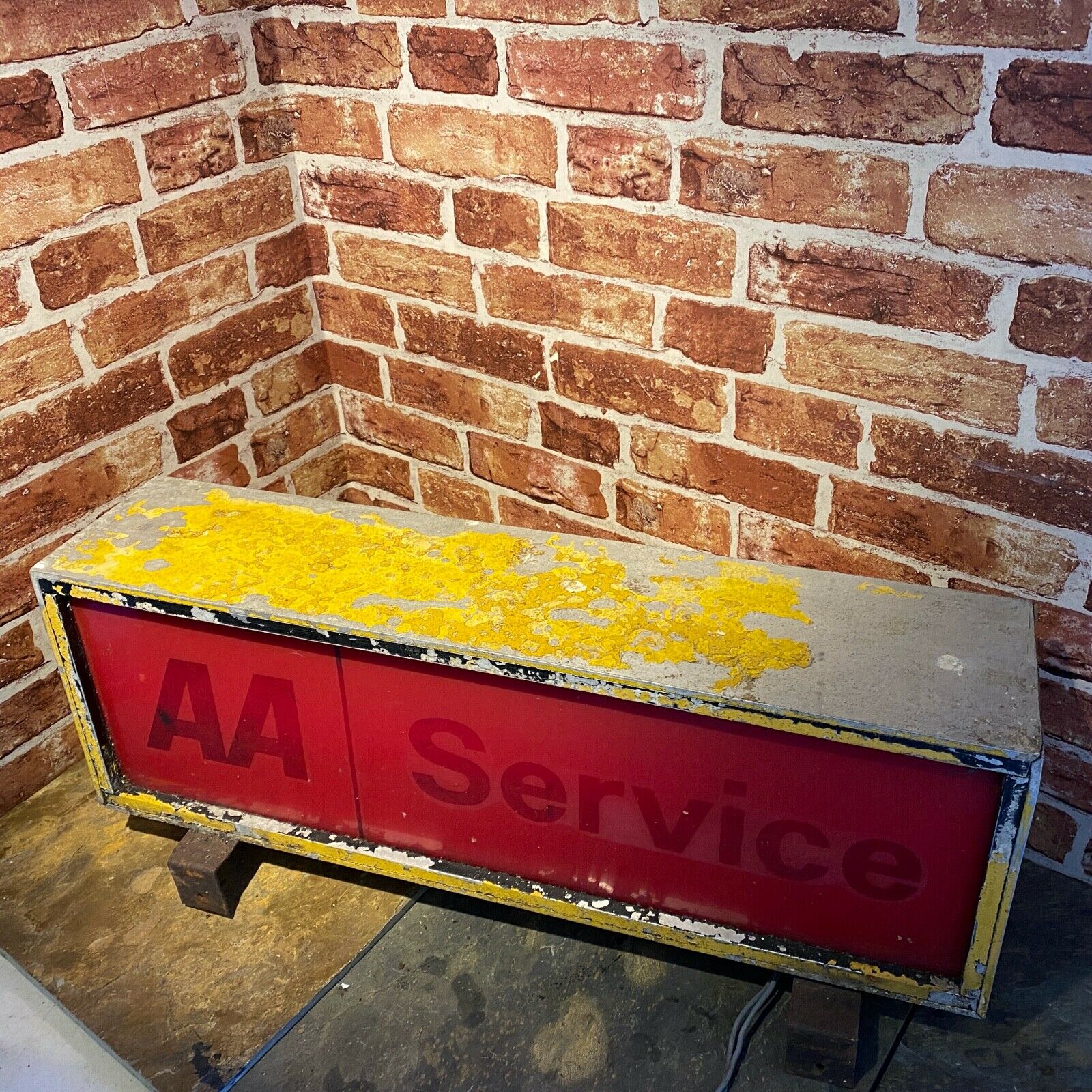 VINTAGE LIGHTBOX - AA - WORKING CONDITION - #4443 image 6