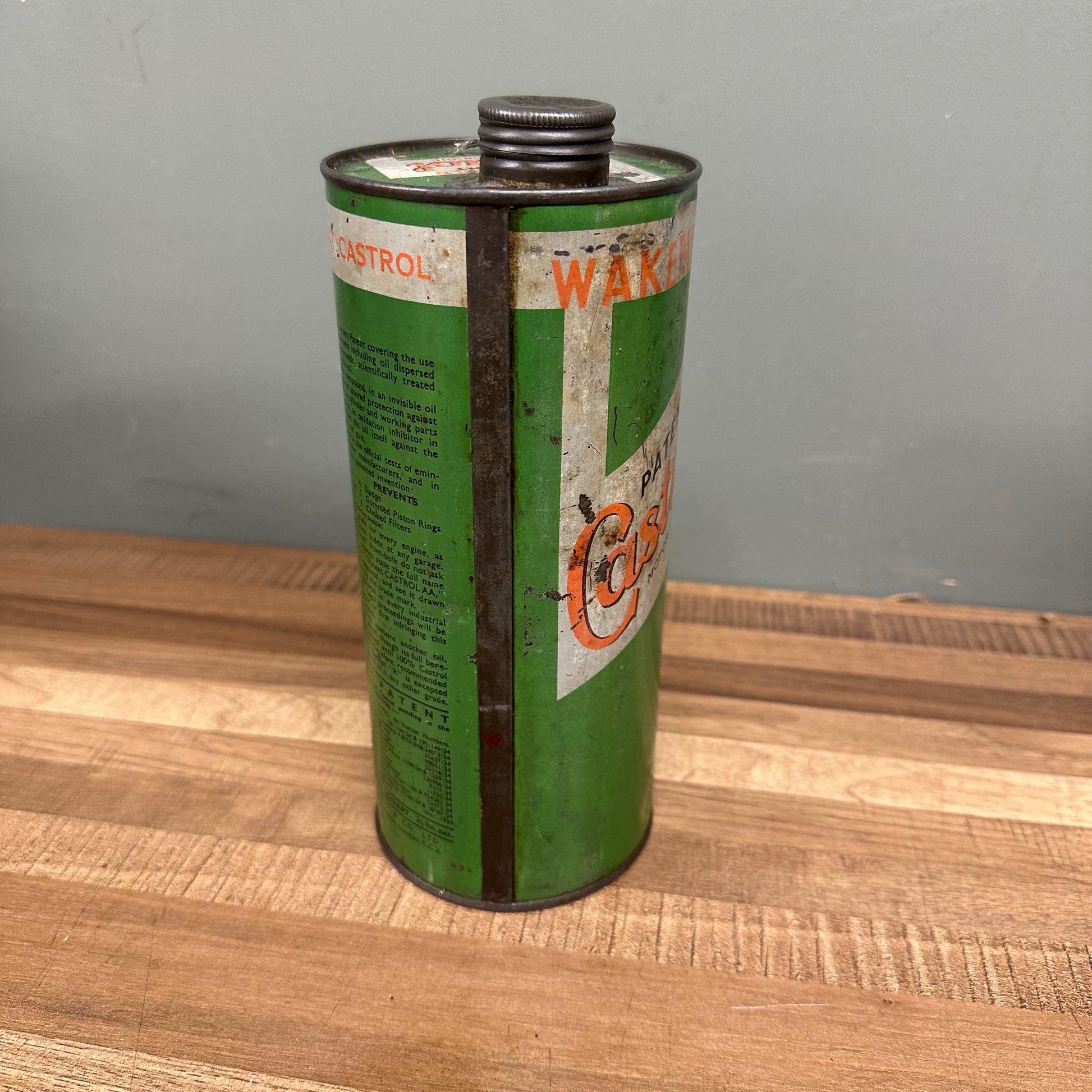 CASTROL XL OIL CAN #08497 image 2
