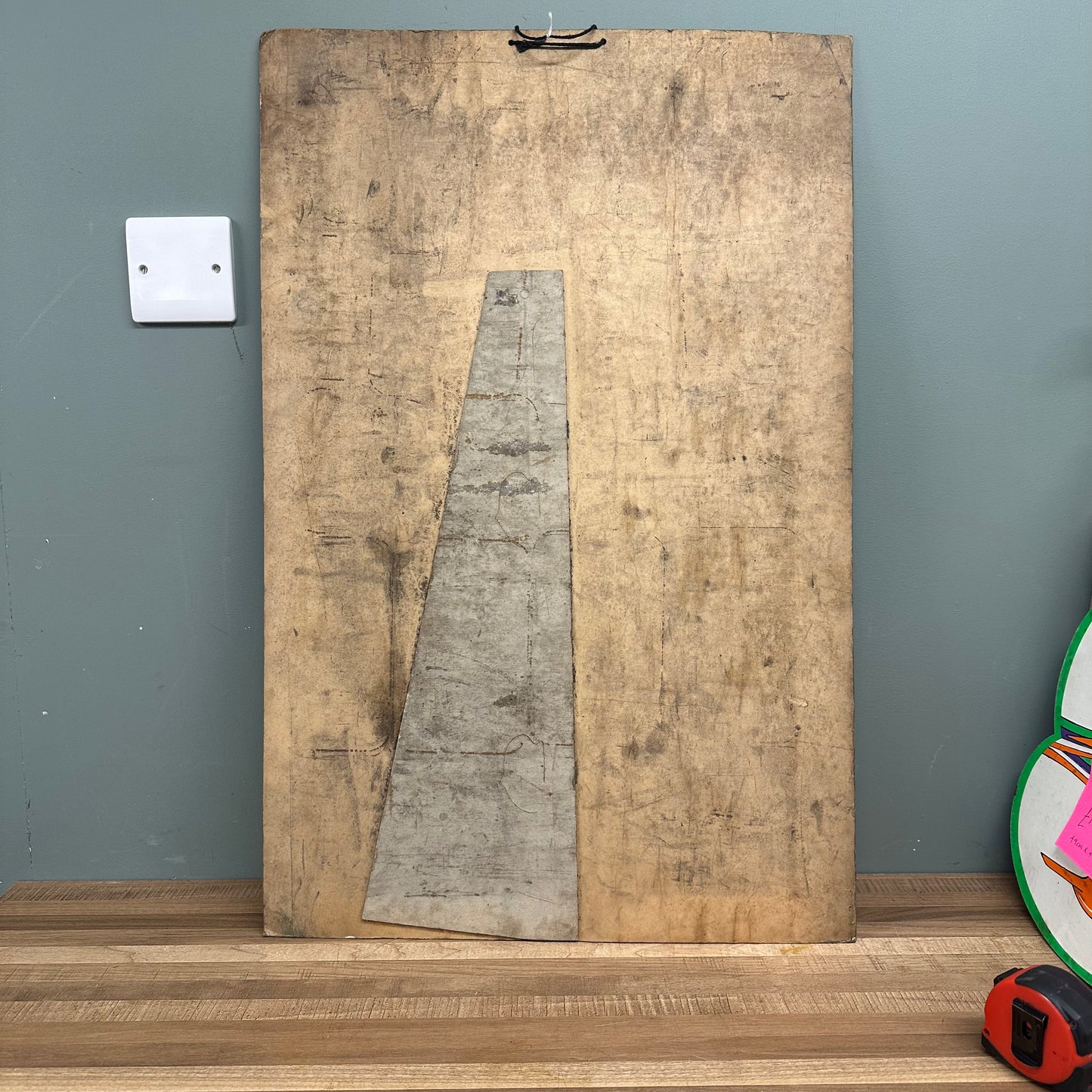 AVON SAFETY HARDBOARD SIGN #08488 image 1