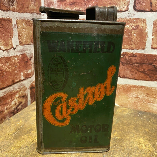 VINTAGE OIL CAN - CASTROL QUART #4614 image 0