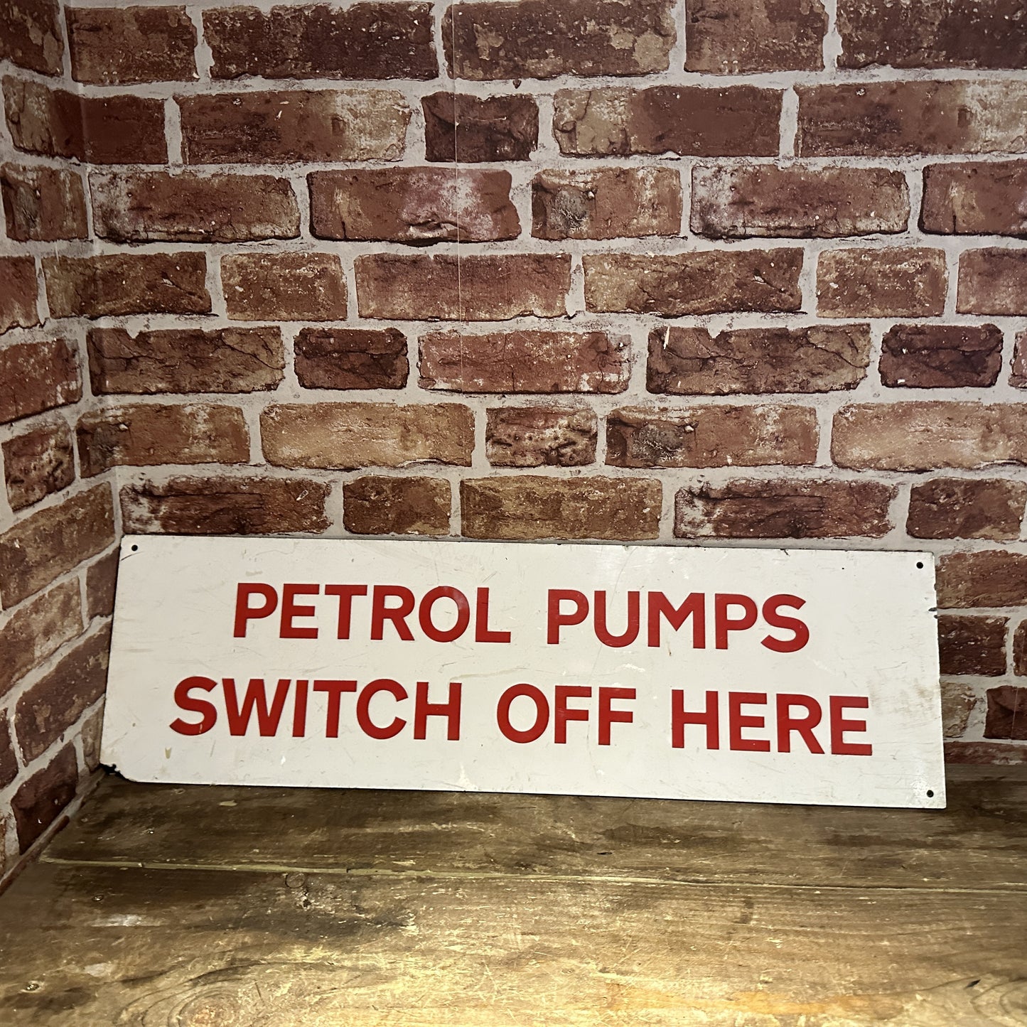 PETROL PUMP SIGN #7698 image 0