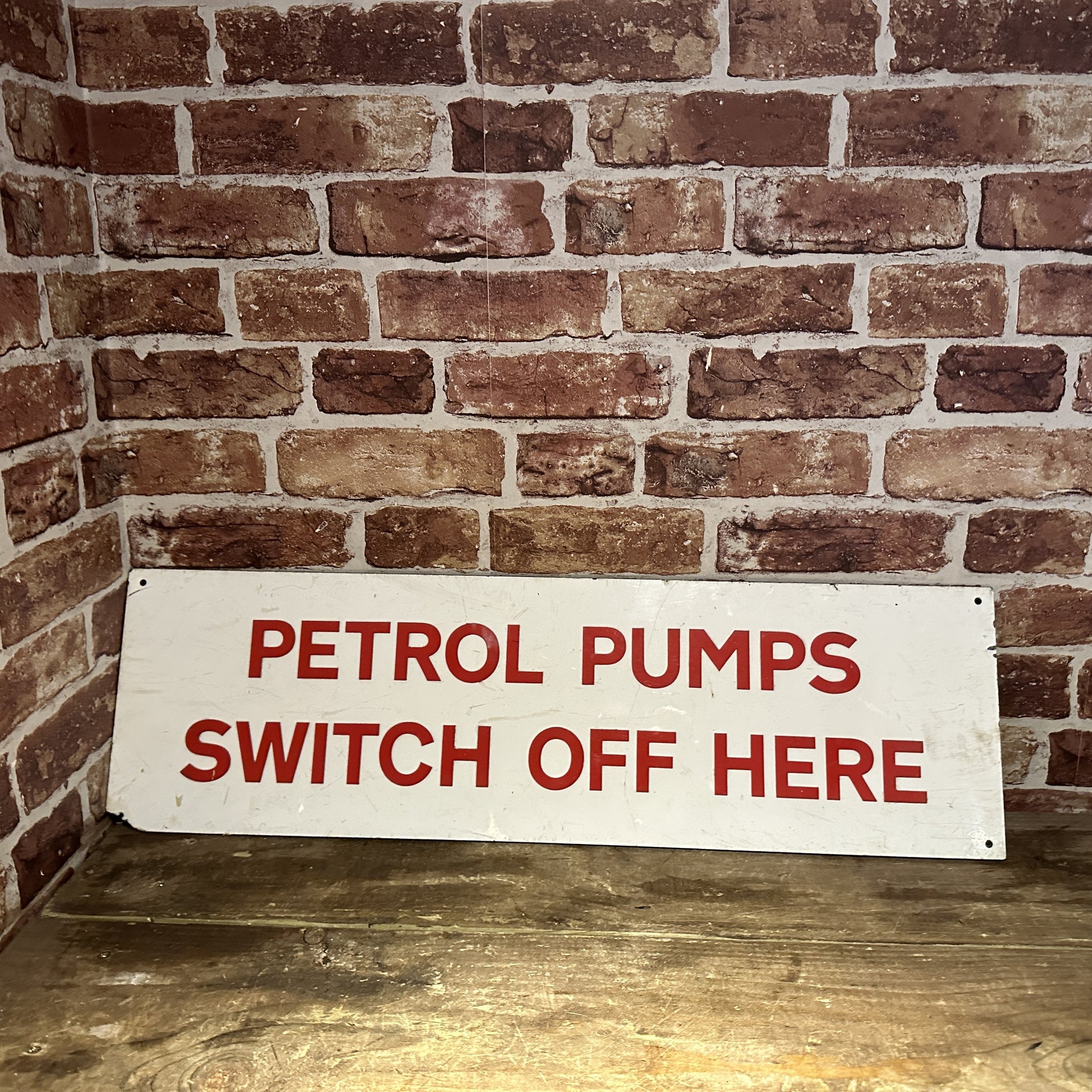 PETROL PUMP SIGN #7698 image 0