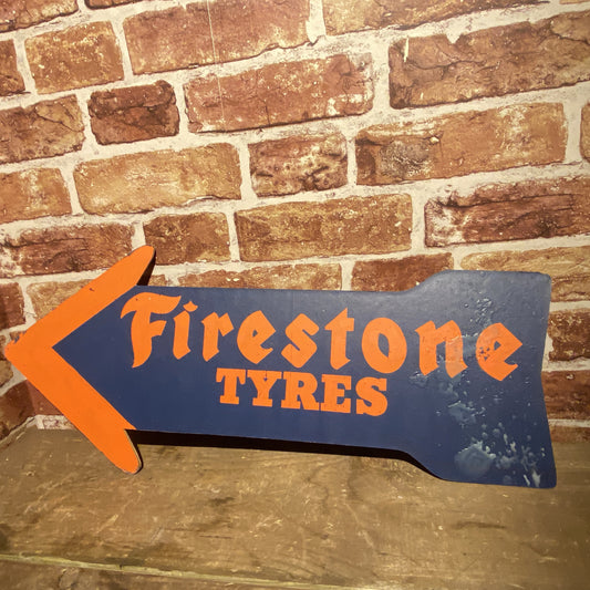 FIRESTONE TYRES CARDBOARD SIGN - #5847 image 1