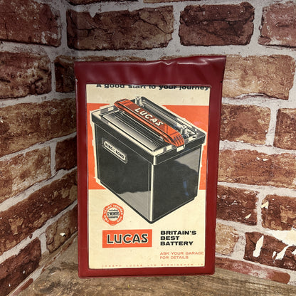 LUCAS BATTERIES FOLDER WITH MAPS #6249 image 0