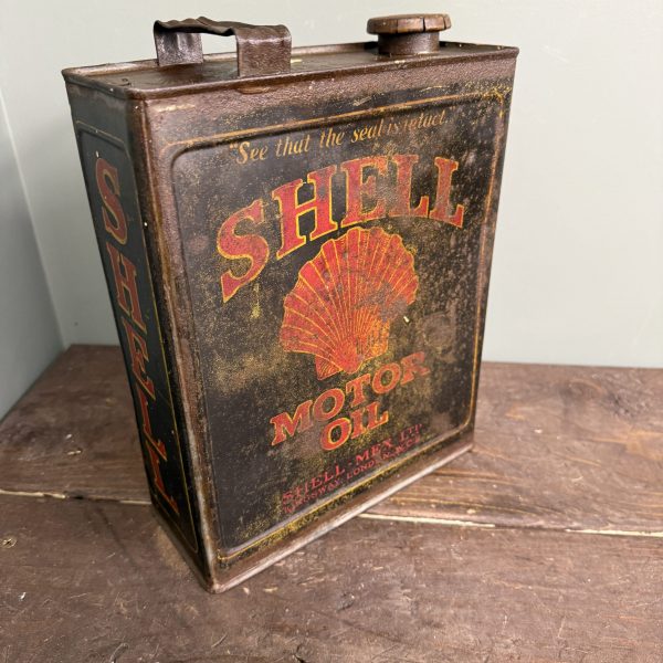 SHELL MOTOR OIL CAN  #09903 - Image 2