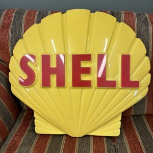 SHELL PLASTIC SIGN  #08687