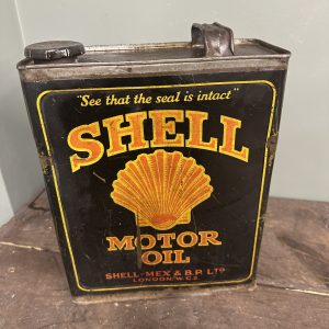 SHELL OIL CAN 1920S - #08797