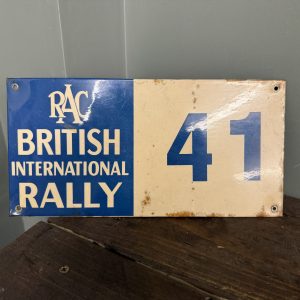 RAC TIN SIGN - #08788