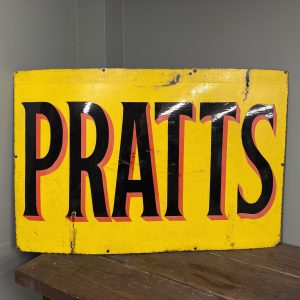 PRATTS ENAMEL SIGN - #08779
